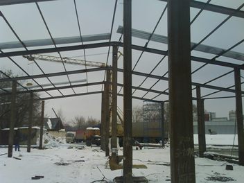 Строительство холодного склада площадью 2000 м2